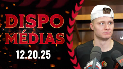 Tim Stützle dispo médias