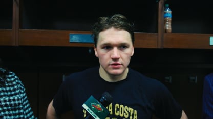 Kaprizov Postgame at Detroit 4/5