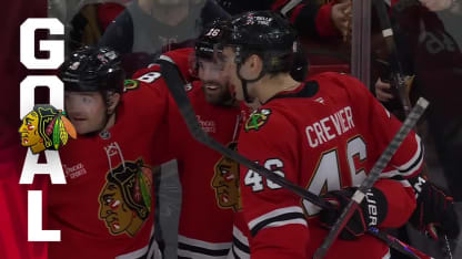 Dickinson breaks the ice