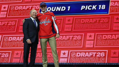 The Washington Capitals Select Oliver Suvanto
