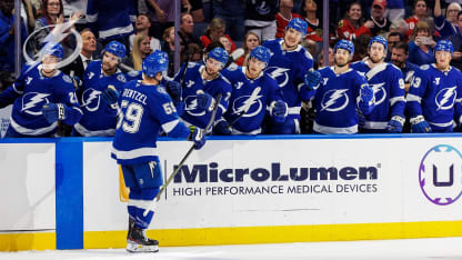 Guentzel ties game on redirection