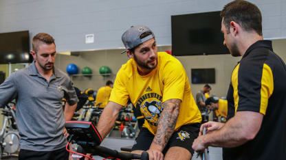 kris letang andy obrien fitness testing