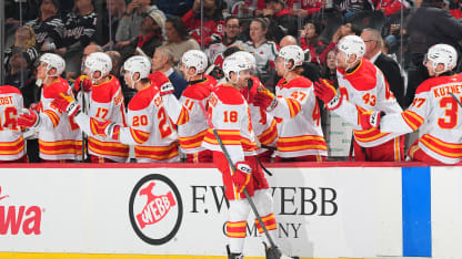 Beecher's first goal with Flames