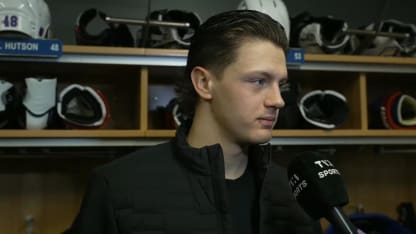 Avant-match c. BUF : Bolduc