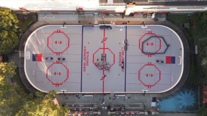 Devils Support Ball Hockey in Hoboken