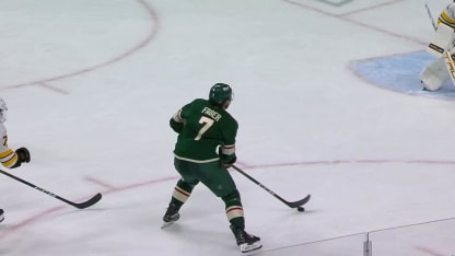 BOS@MIN: Hartman scores PPG against Jeremy Swayman