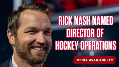 Rick Nash Named Director of Hockey Operations | Media Availability