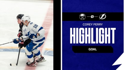 TBL at BUF | Backhand shot from Perry