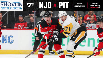 DEVILS GAME PREVIEW AT PENGUINS 1.8.26