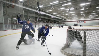 Training Camp Nathan MacKinnon drills September 15, 2017