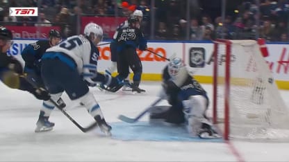 WPG@TOR: Scheifele has a hat trick against the Maple Leafs