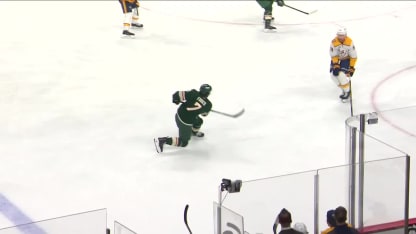 Faber opens the scoring