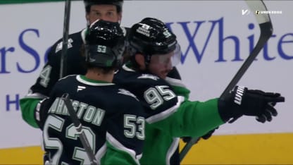 VGK@DAL: Johnston scores PPG against Adin Hill