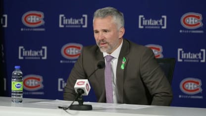 Après-match c. MIN : St-Louis