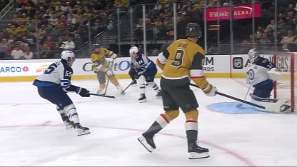 WPG@VGK: Stone scores SHG against 
Connor Hellebuyck