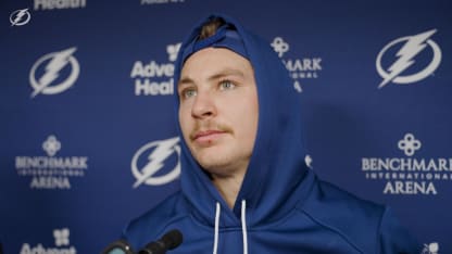 Yanni Gourde | Postgame vs New York Rangers