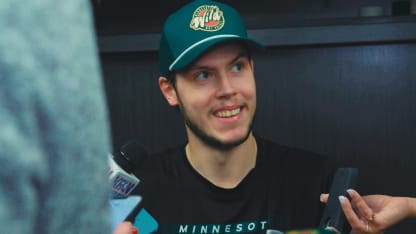 Wallstedt Postgame vs. Colorado 11/28