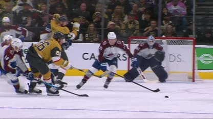 COL@VGK: Hutton scores goal against Scott Wedgewood