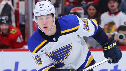 Blues assign Gaudette to Springfield