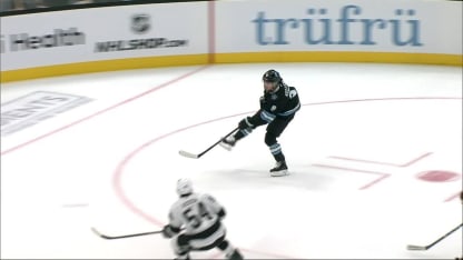 LAK@UTA: Keller scores goal against Los Angeles Kings