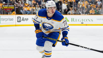 JJ Peterka Peterka excited to be home in Germany with Buffalo Sabres for Global Series