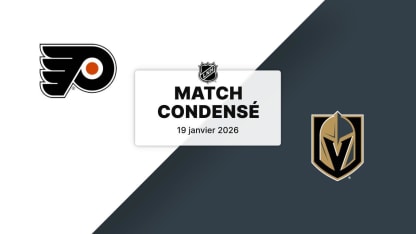 Match condensé : PHI @ VGK 19/01/26