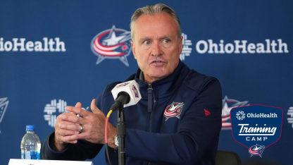 blue jackets embrace togetherness at start of training camp