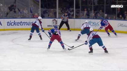COL@NYR: Panarin scores goal against Mackenzie Blackwood