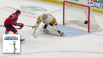 PIT@NJD: Cotter scores goal against Stuart Skinner