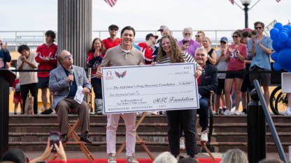Oshie Retirement