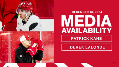 Patrick Kane and Derek Lalonde Media Availability