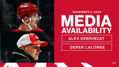 Alex DeBrincat & Derek Lalonde Media Availability 