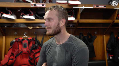 Anton Forsberg Practice Day Media