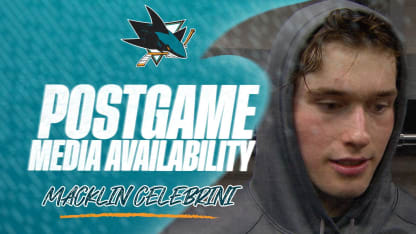 Postgame at MTL (3/14): Celebrini