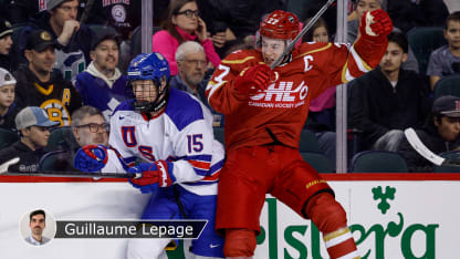 Défi des espoirs LCH É-U Cinq joueurs qui ont brillé