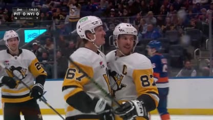 Crosby breaks the ice