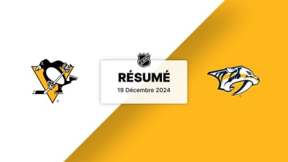 PIT vs NSH | Résumé 19/12/24