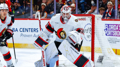 Fullt förtroende för Linus Ullmark från Ottawa Senators