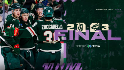 Vegas Golden Knights Minnesota Wild game recap November 16 2025