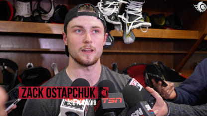 Zack Ostapchuk Post-Game Availability vs. TOR