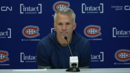 Avant-match c. PIT : St-Louis