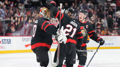 Mognande Ottawa Senators vände och vann mot Nashville Predators