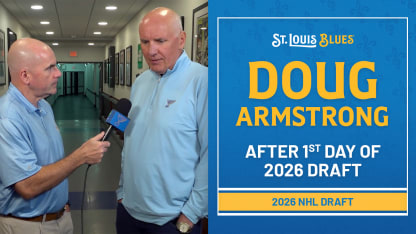 Armstrong after 2026 NHL Draft Day 1