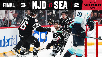 DEVILS VS KRAKEN 1/14/26 GAME STORY