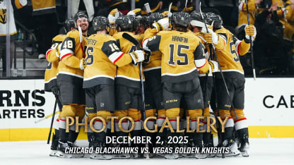PHOTO GALLERY | Vegas Golden Knights vs. Chicago Blackhawks | Dec. 2, 2025