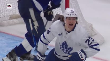 Knies tucks in OT winner for hat trick
