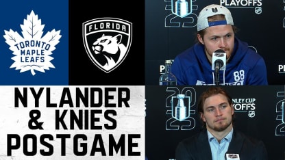 Matthew Knies & William Nylander | Post Game