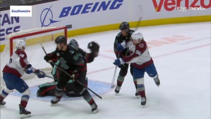 COL@SEA: Kiviranta scores goal against Philipp Grubauer