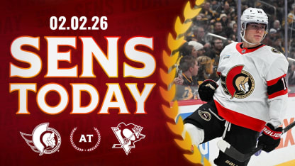 Sens Today: The Lone Visit to Pittsburgh on the Season