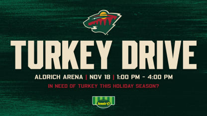 THE MINNESOTA WILD, IN PARTNERSHIP WITH JENNIE-O, TO HOST THIRD ANNUAL TURKEY GIVEAWAY 111025